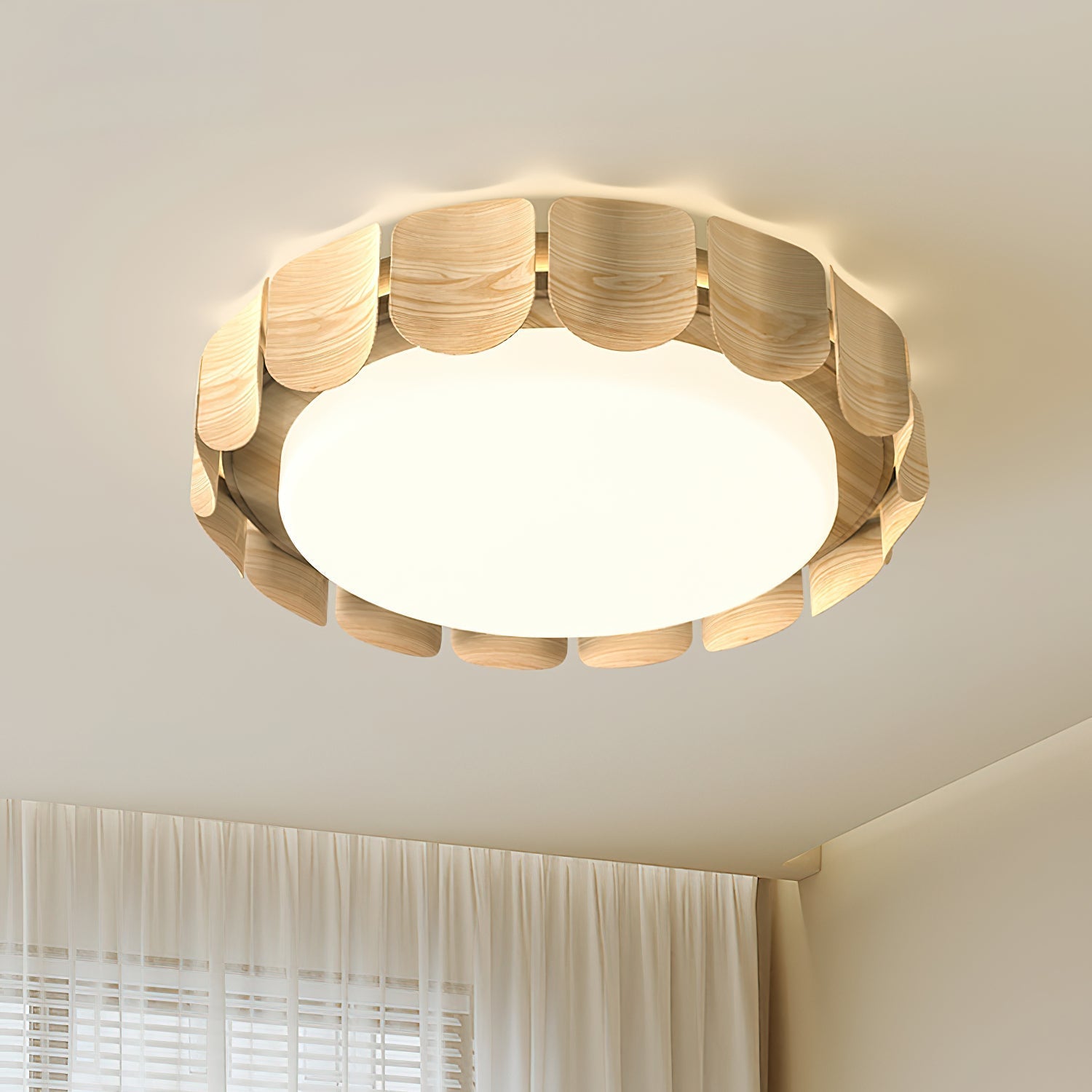 Ardura Walnut LED Ceiling Light - Neutralighting