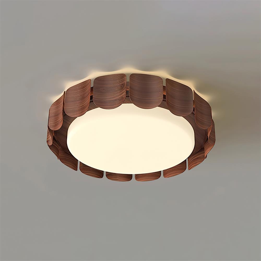 Ardura Walnut LED Ceiling Light - Neutralighting