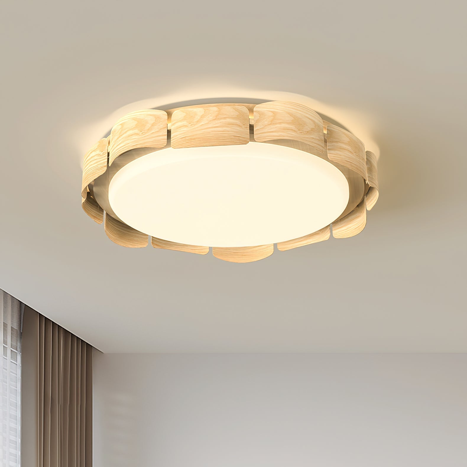 Ardura Walnut LED Ceiling Light - Neutralighting