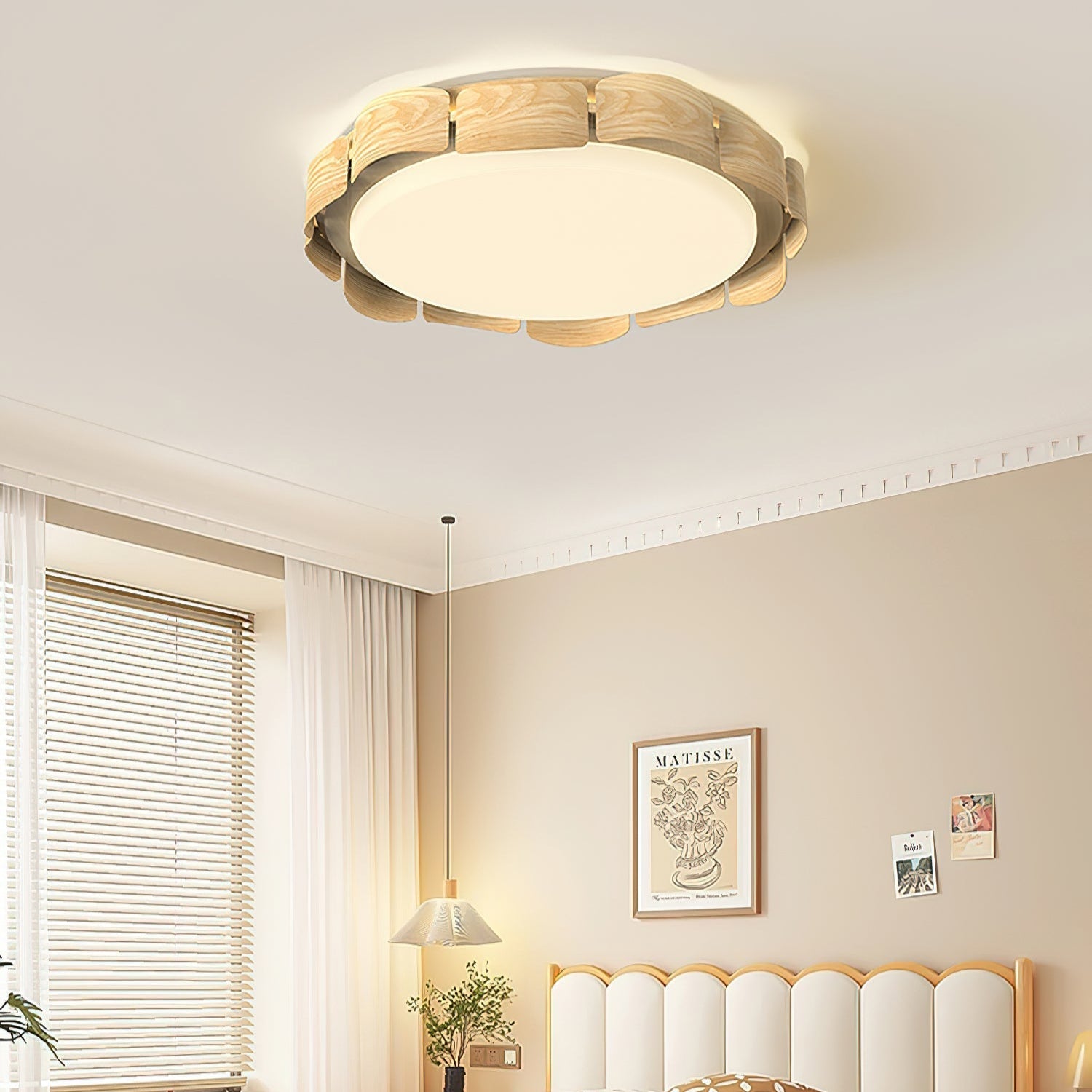 Ardura Walnut LED Ceiling Light - Neutralighting