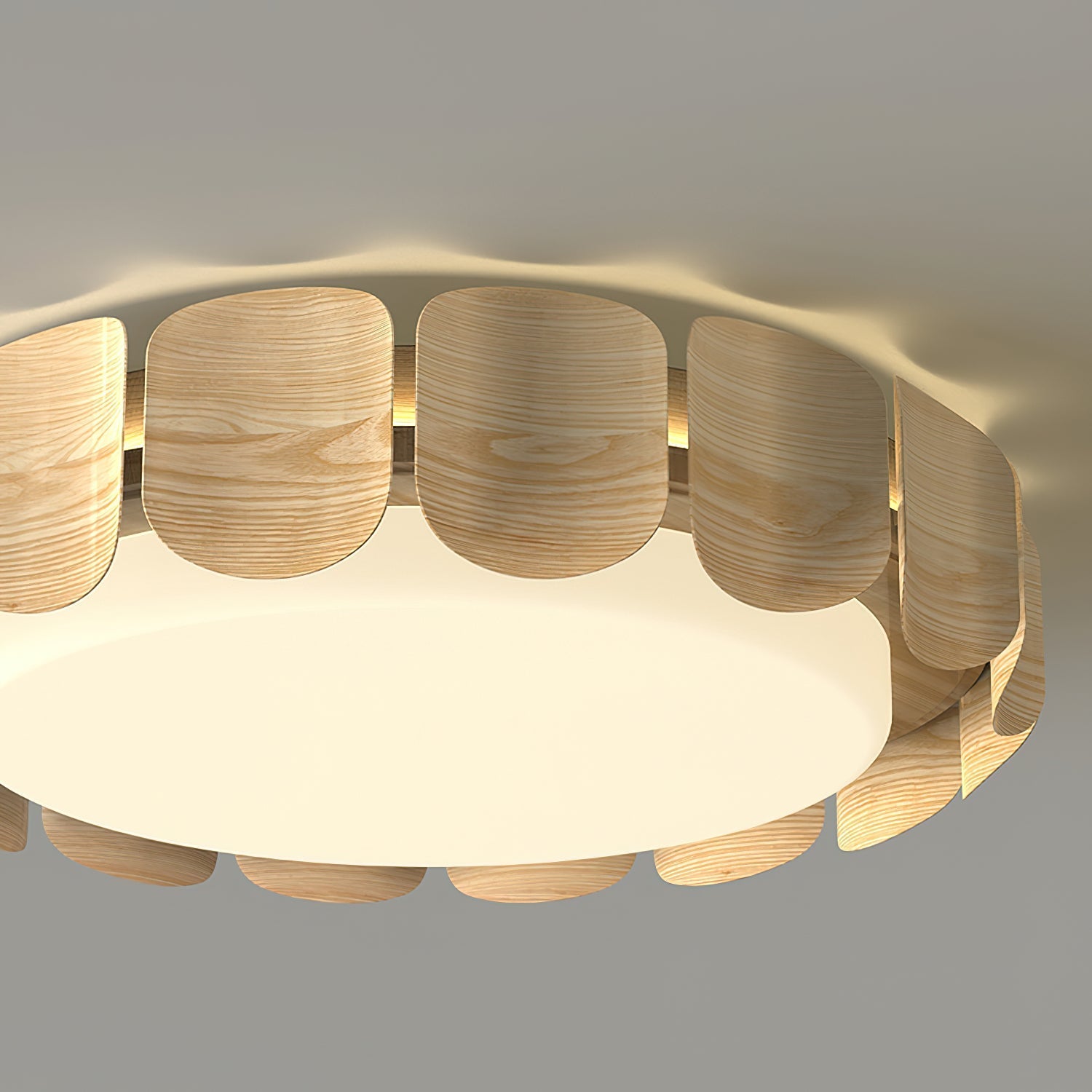 Ardura Walnut LED Ceiling Light - Neutralighting