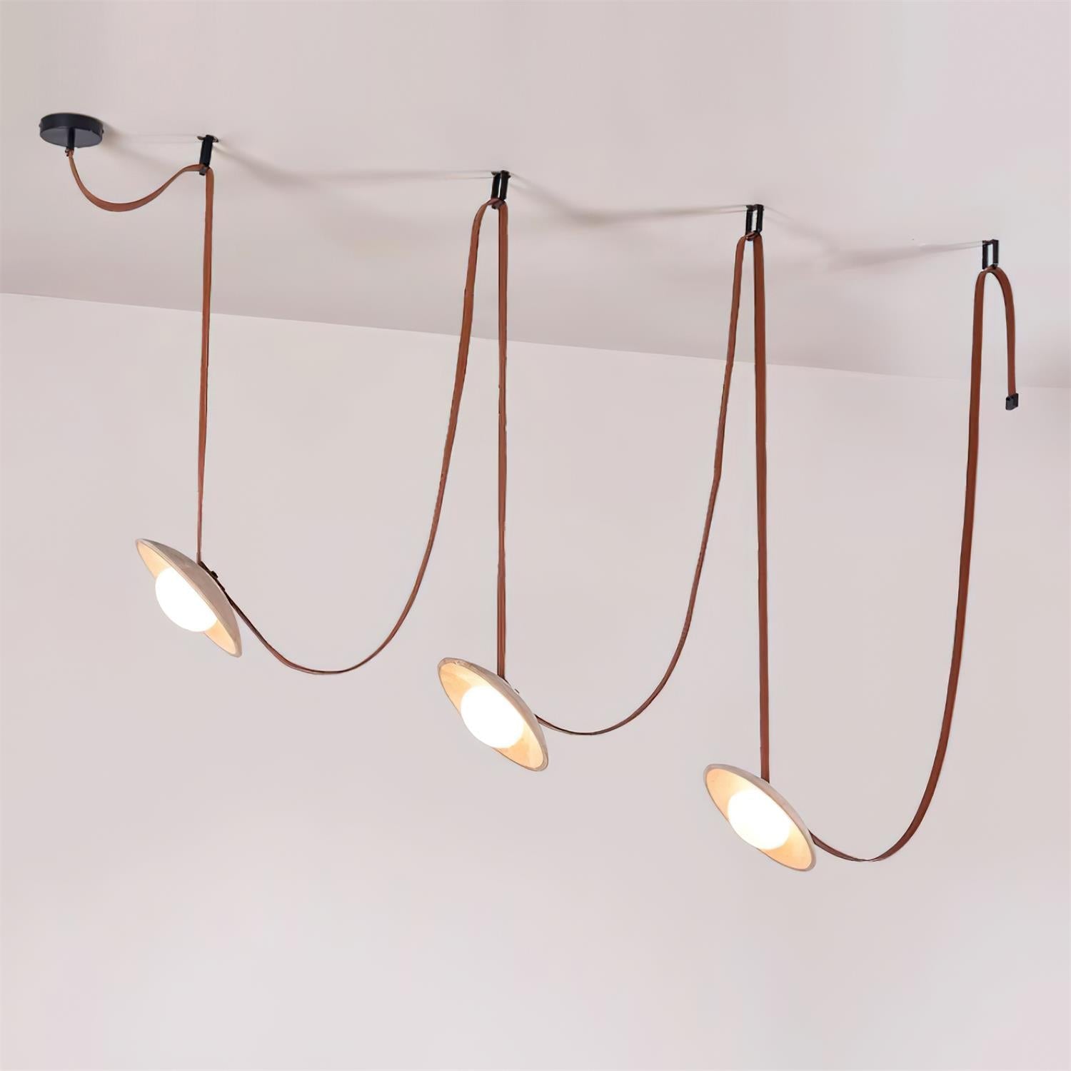 Ritta Chandelier Travertine Multi-Pendant - Neutralighting