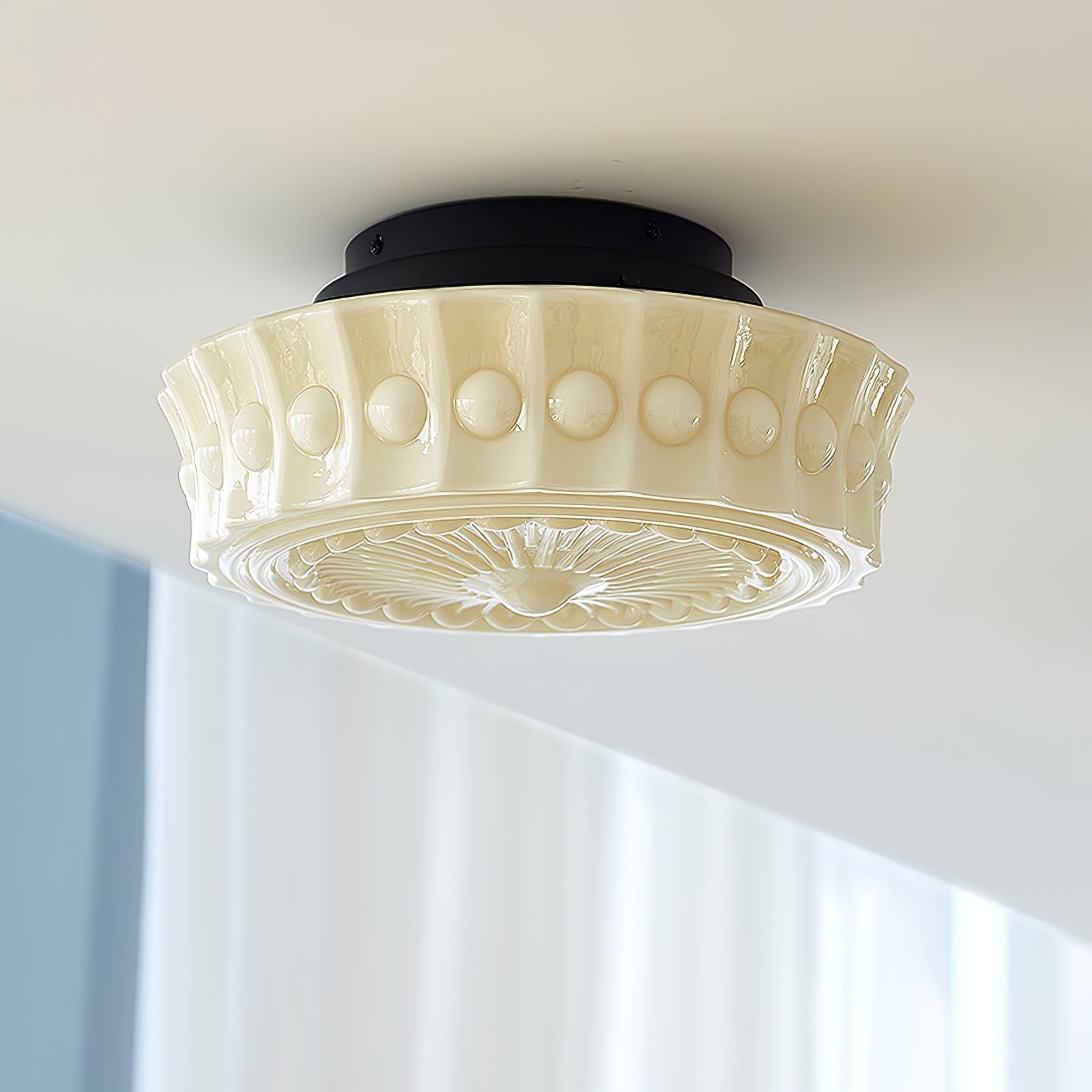 Elena Glass Ceiling Light - Neutralighting