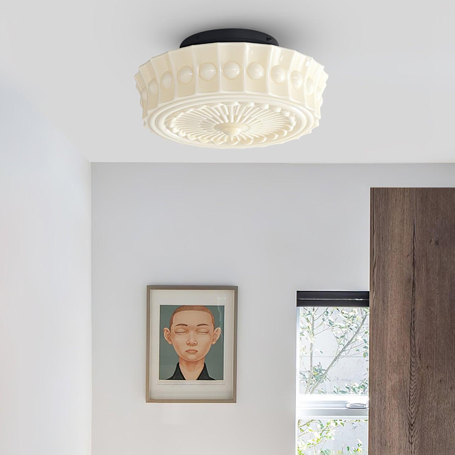 Elena Glass Ceiling Light - Neutralighting