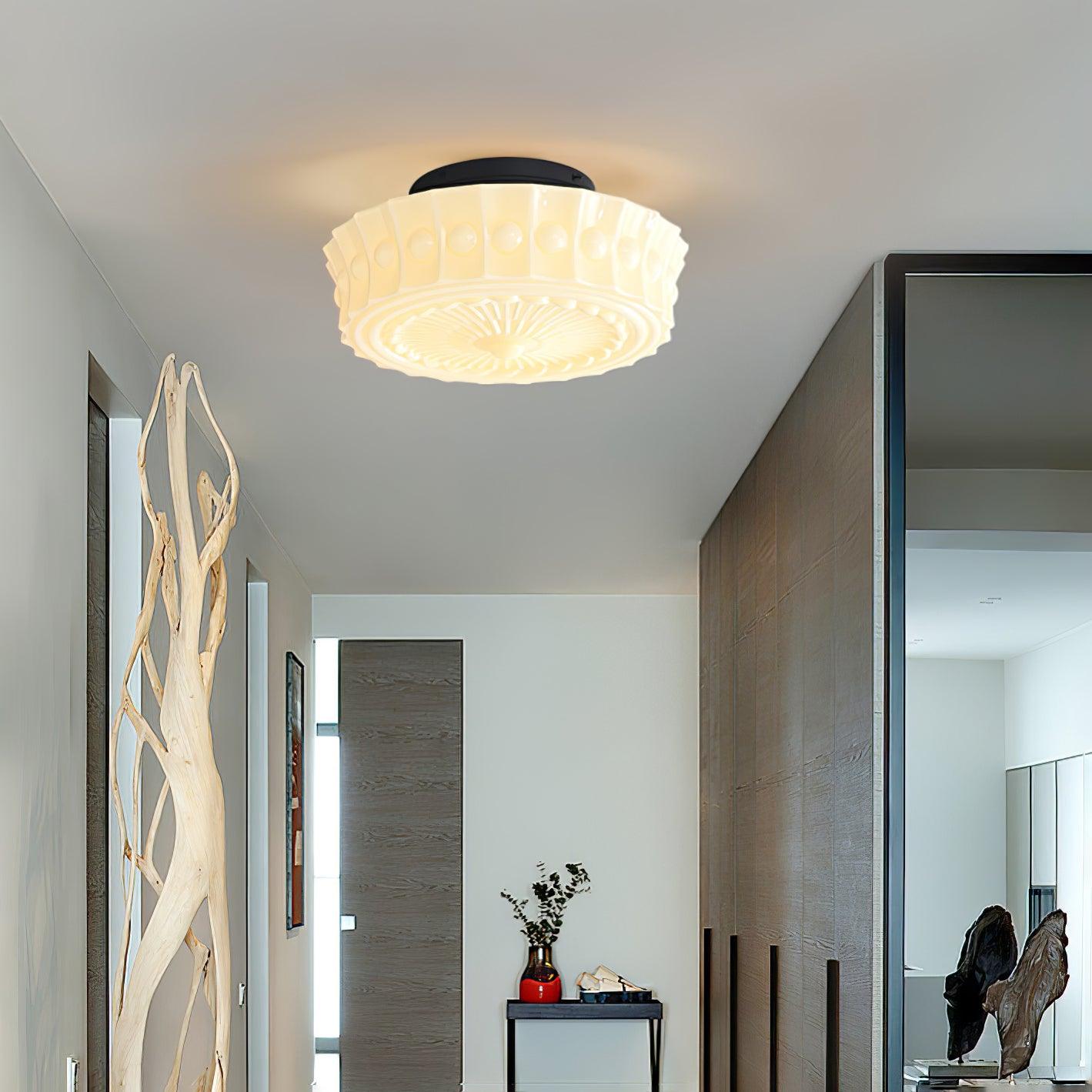 Elena Glass Ceiling Light - Neutralighting