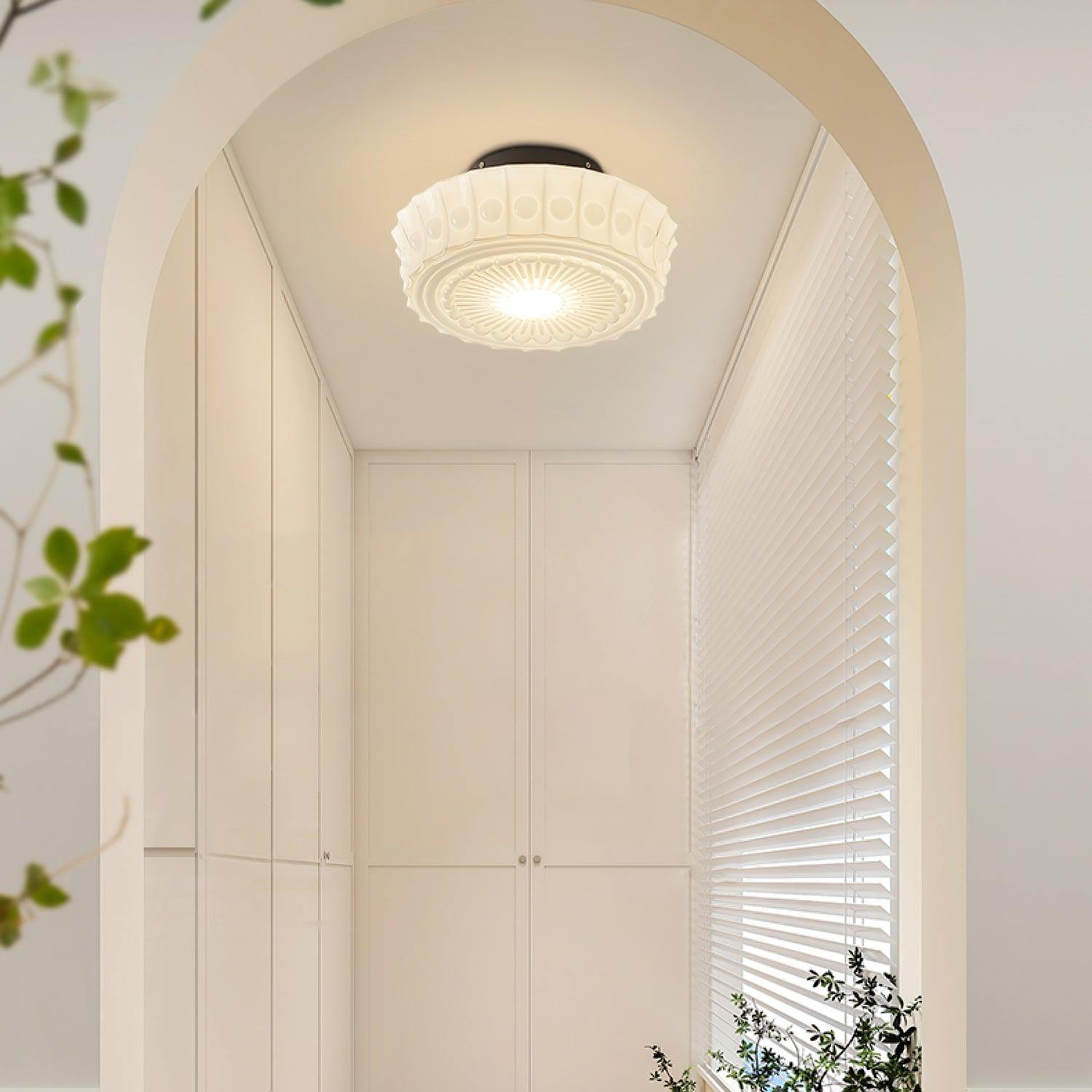 Elena Glass Ceiling Light - Neutralighting