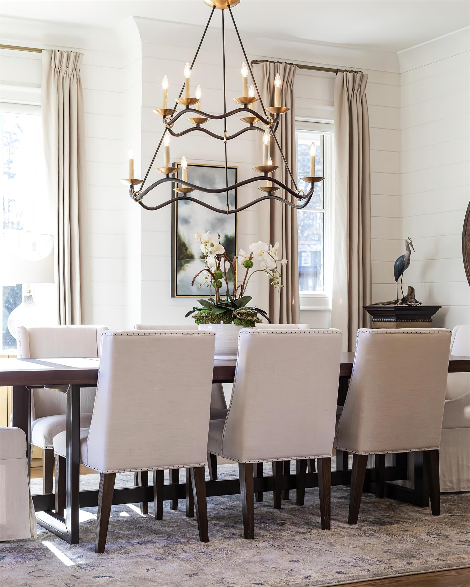 Juvin Two-Tier Candle Chandelier - Neutralighting