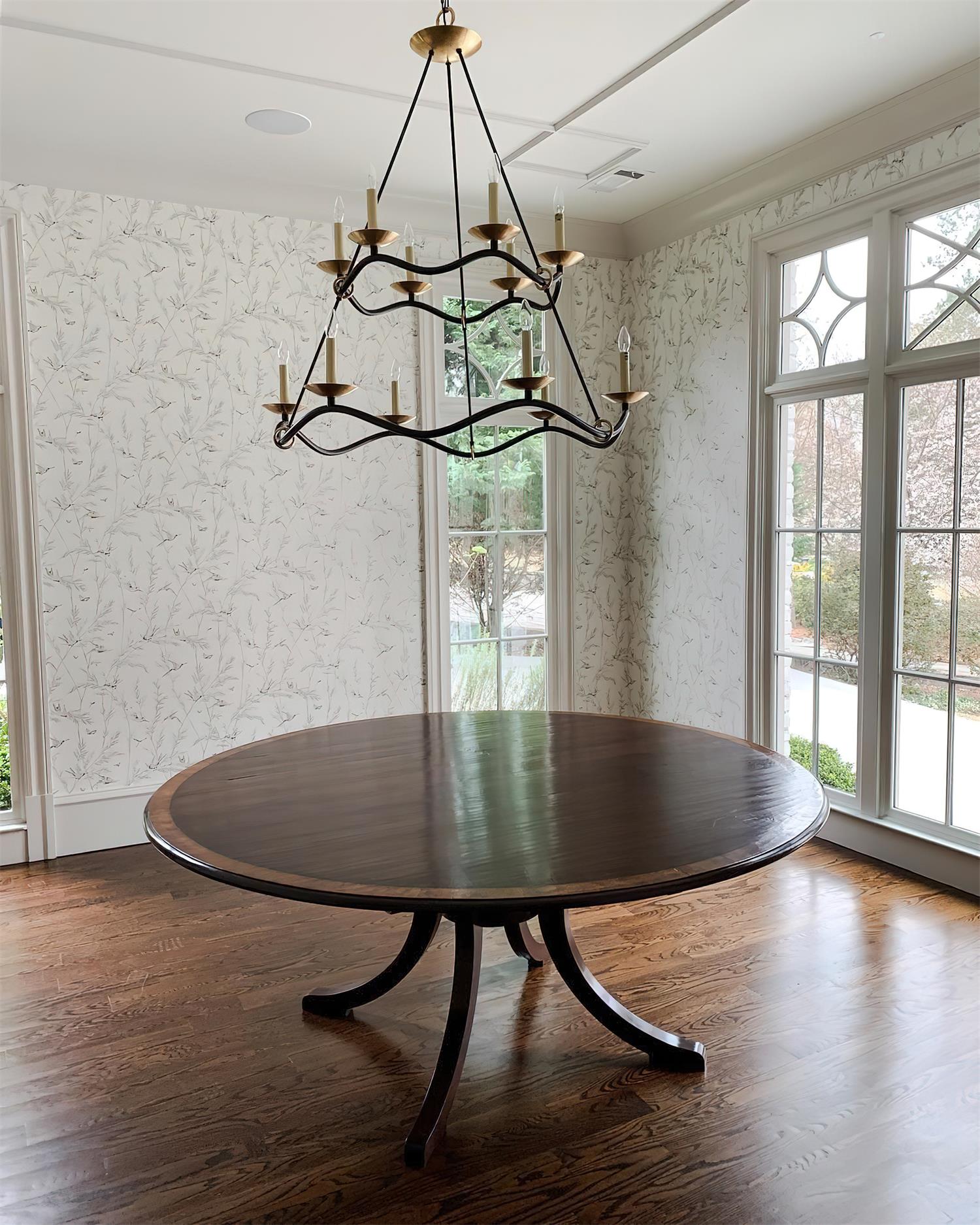 Juvin Two-Tier Candle Chandelier - Neutralighting