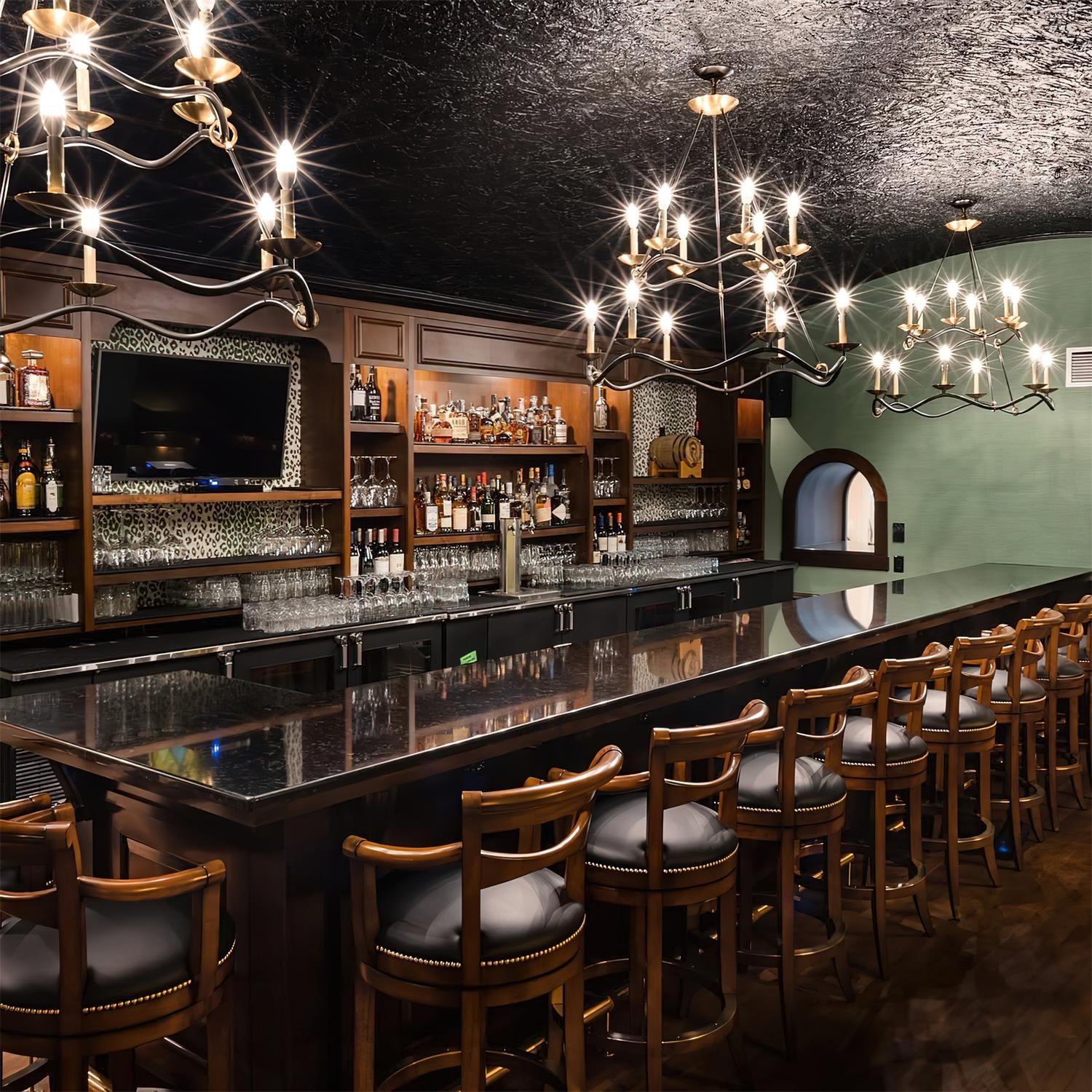 Juvin Two-Tier Candle Chandelier - Neutralighting