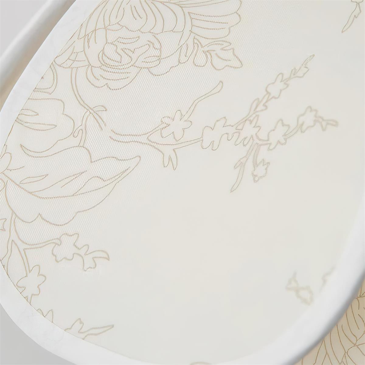 Yuki Wall Lamp Floral Wood Fabirc - Neutralighting