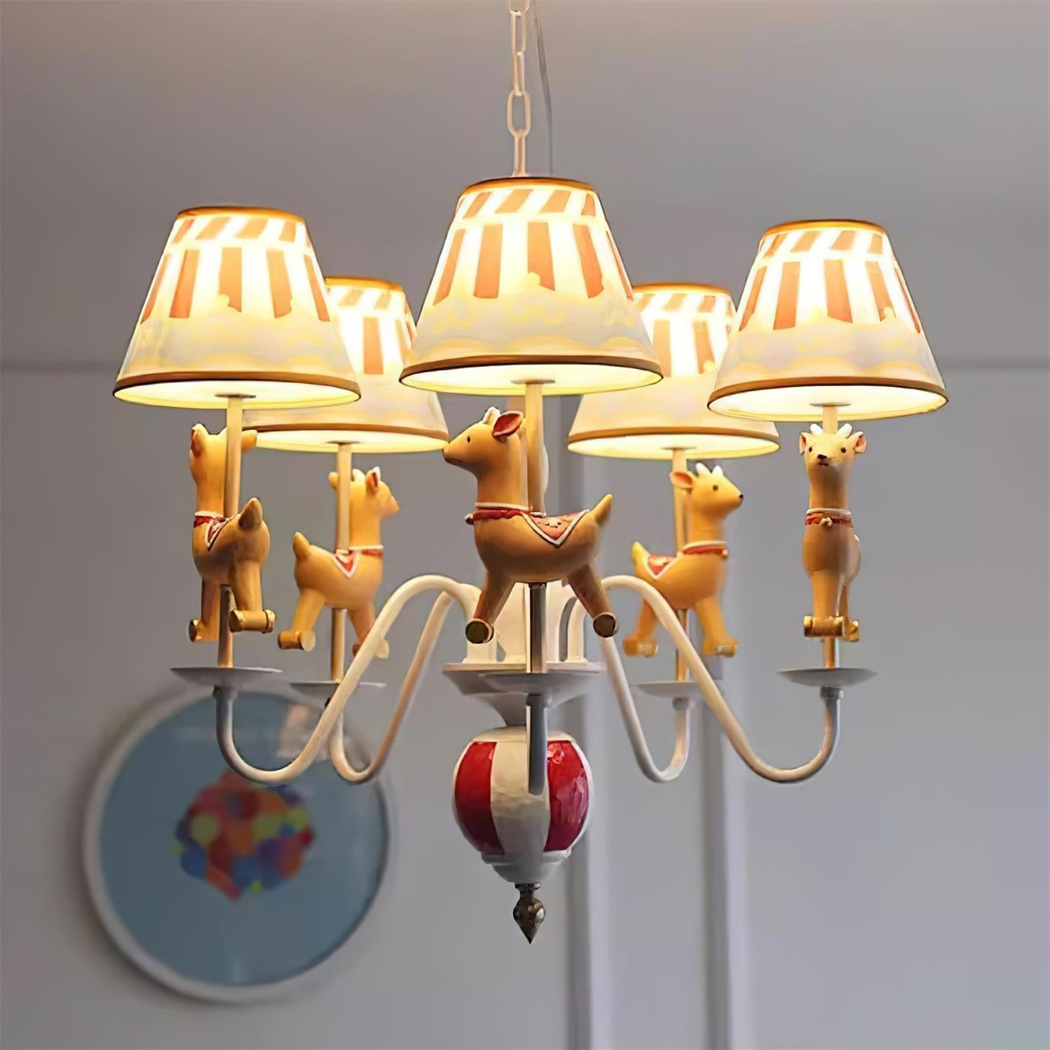 Delfio Carousel Chandelier - Neutralighting