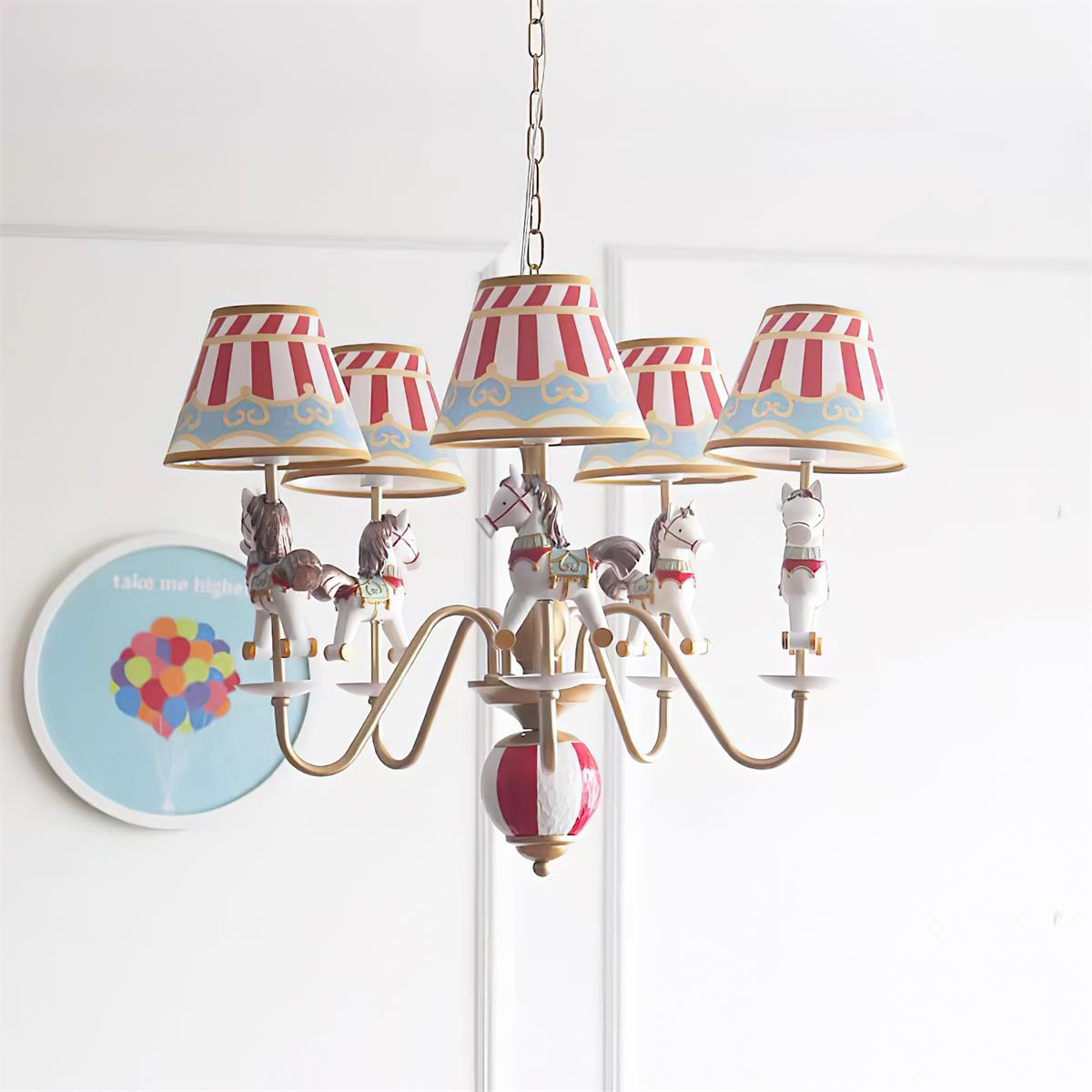 Delfio Carousel Chandelier - Neutralighting