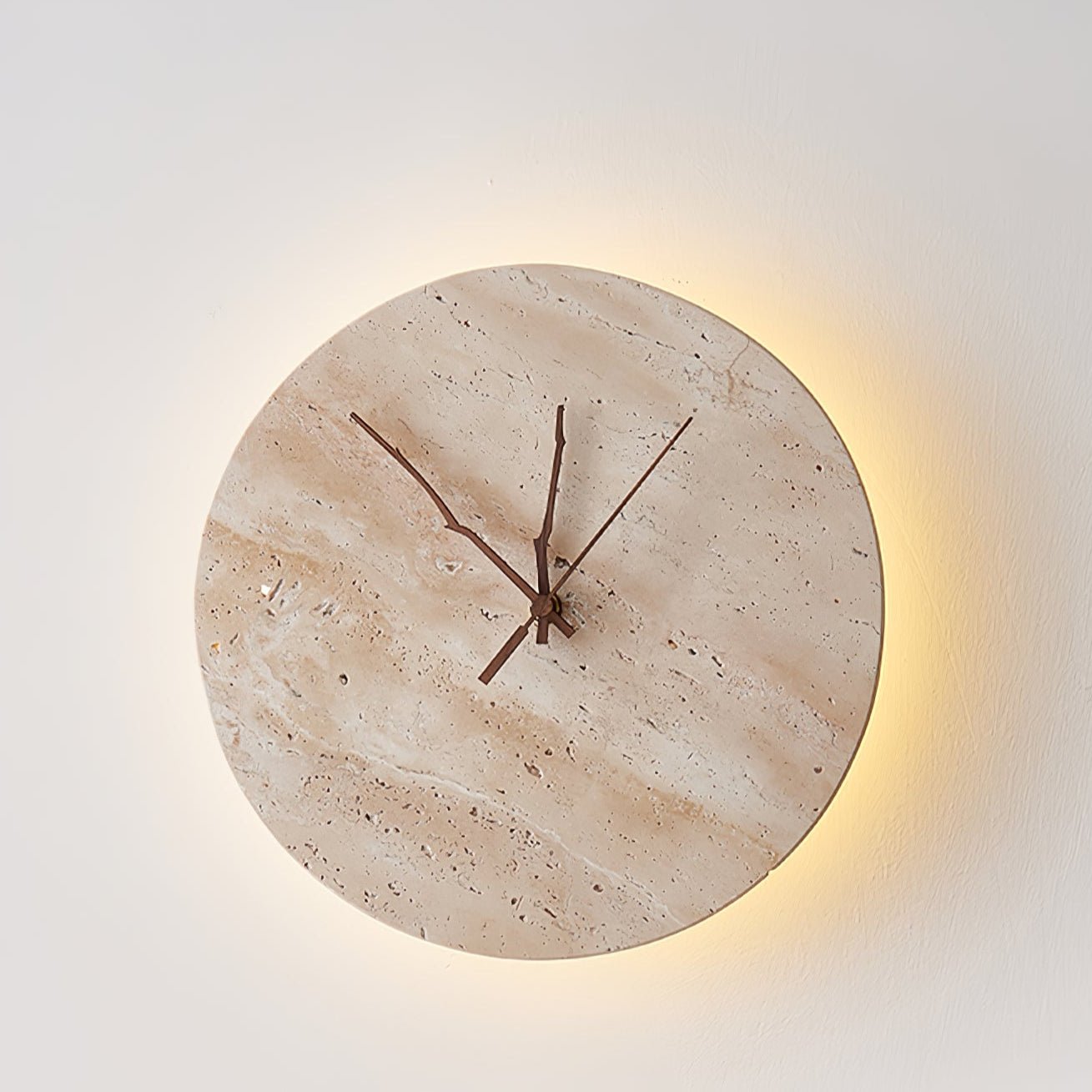 Volira Minimalist Travertine Wall Light - Letslighting