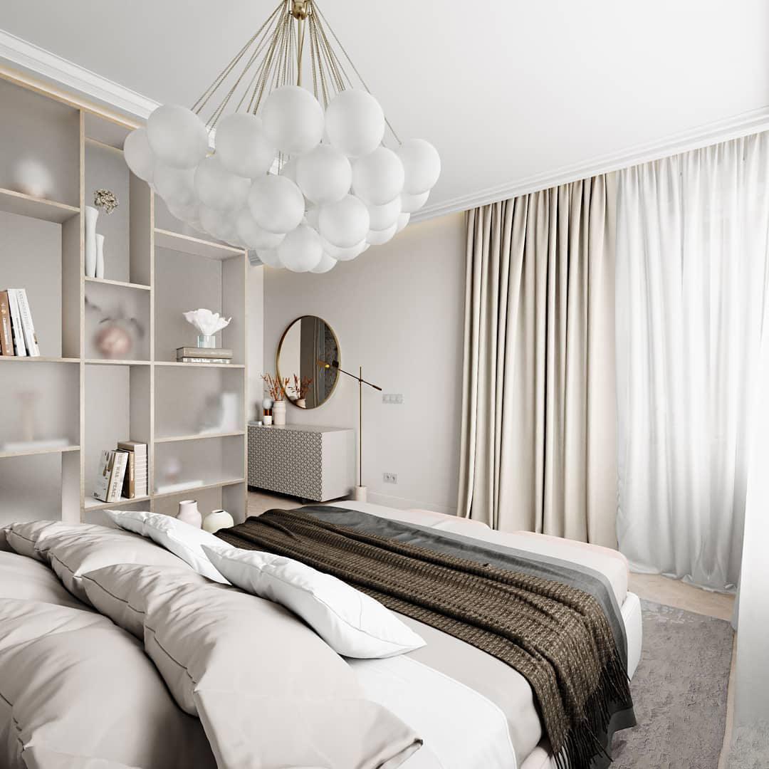 Fayne Glass Globe Pendant Light Bubble - Neutralighting