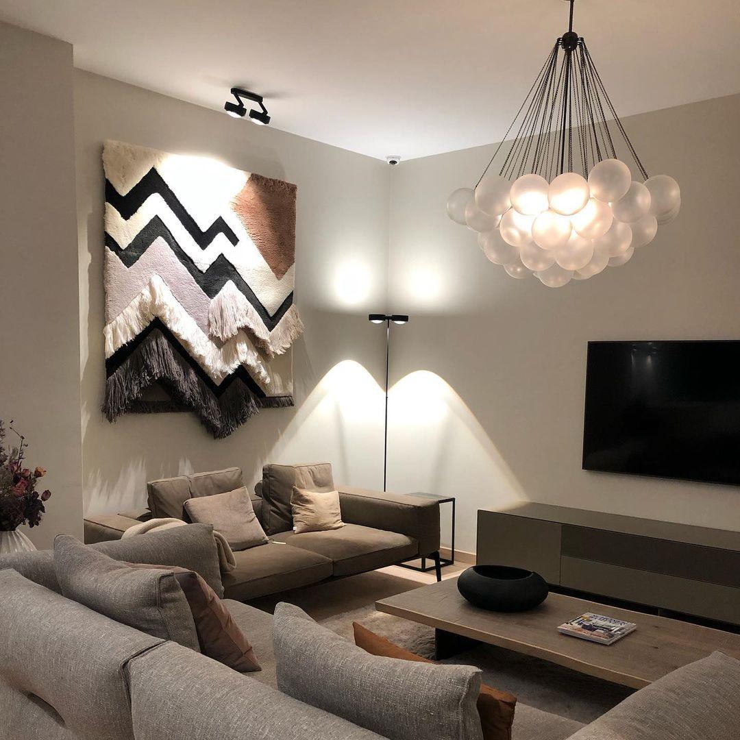 Fayne Glass Globe Pendant Light Bubble - Neutralighting