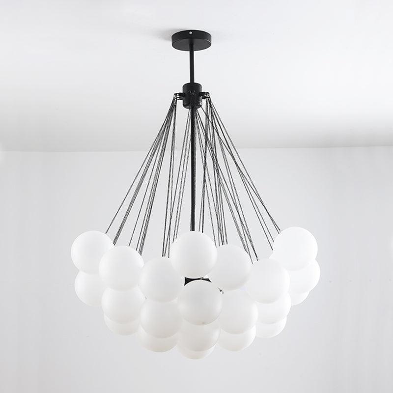 Fayne Glass Globe Pendant Light Bubble - Neutralighting