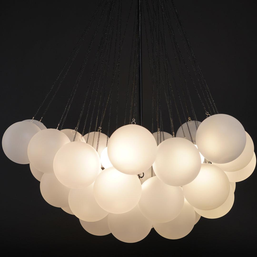 Fayne Glass Globe Pendant Light Bubble - Neutralighting