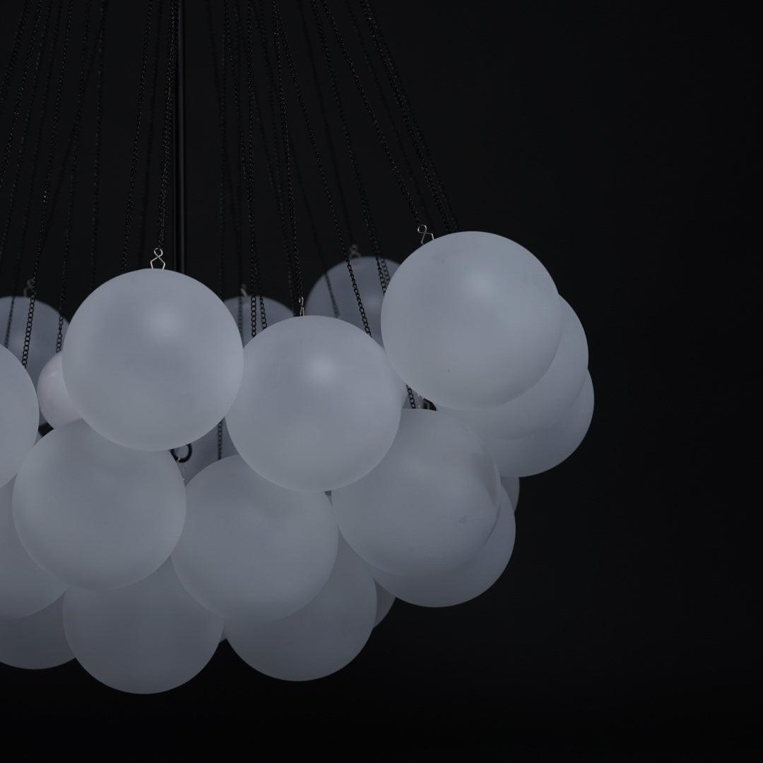 Fayne Glass Globe Pendant Light Bubble - Neutralighting