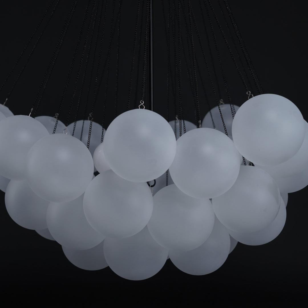 Fayne Glass Globe Pendant Light Bubble - Neutralighting