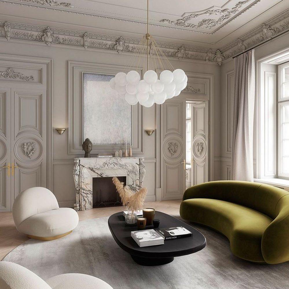 Fayne Glass Globe Pendant Light Bubble - Neutralighting