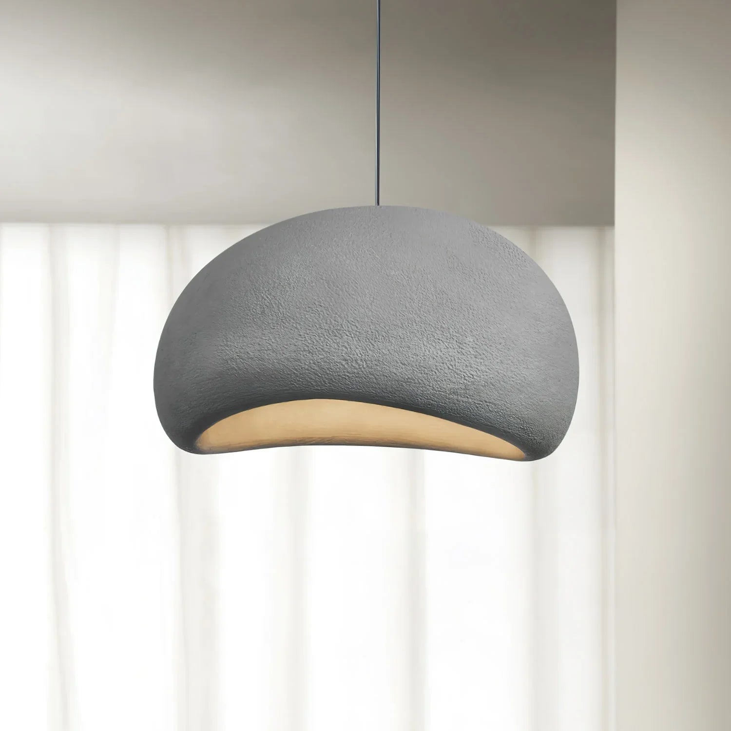 Kryo Wabi-Sabi Spherical Cloud Pendant Light - Neutralighting