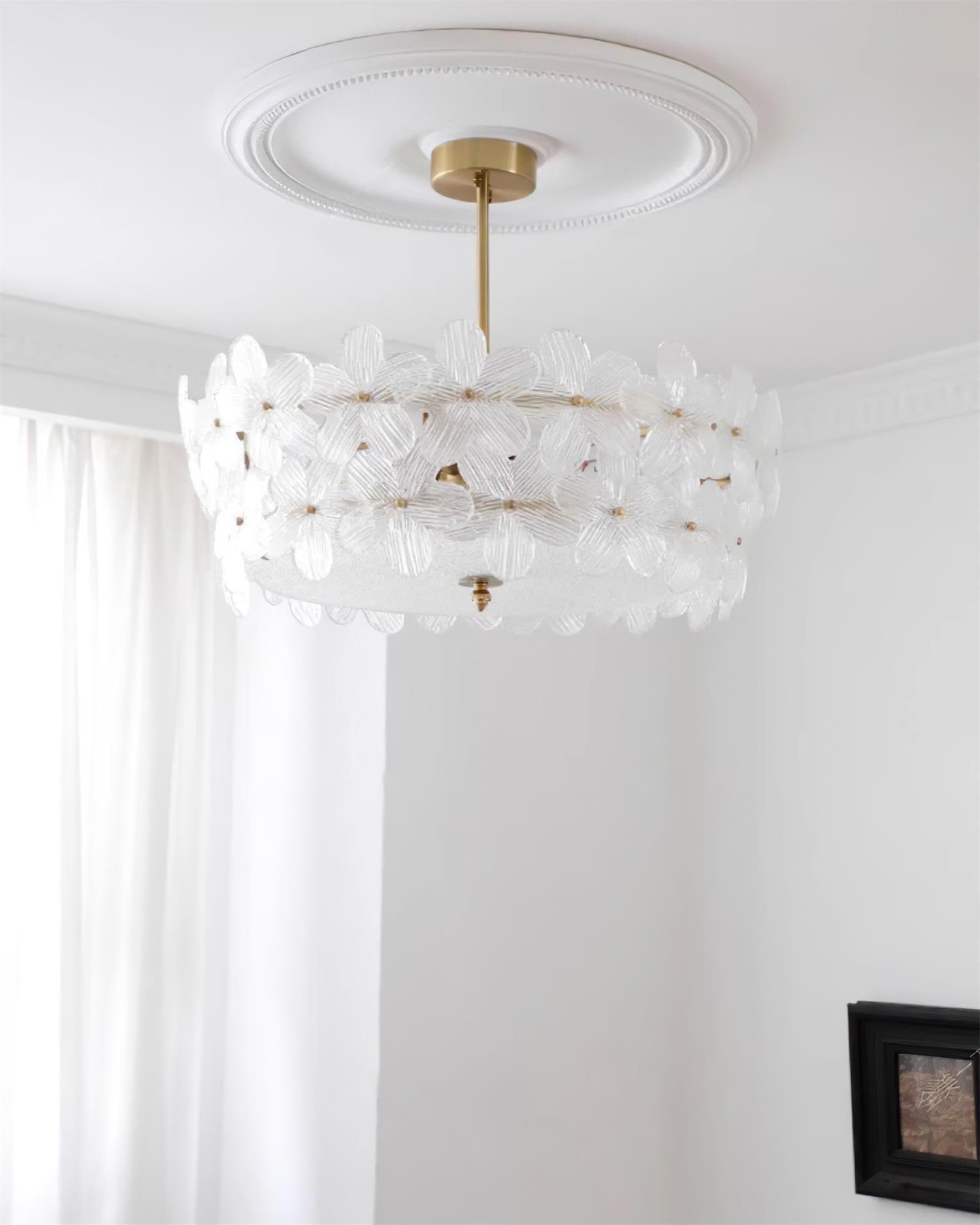 Fionel Glass Semi-Flush Mount Light - Neutralighting