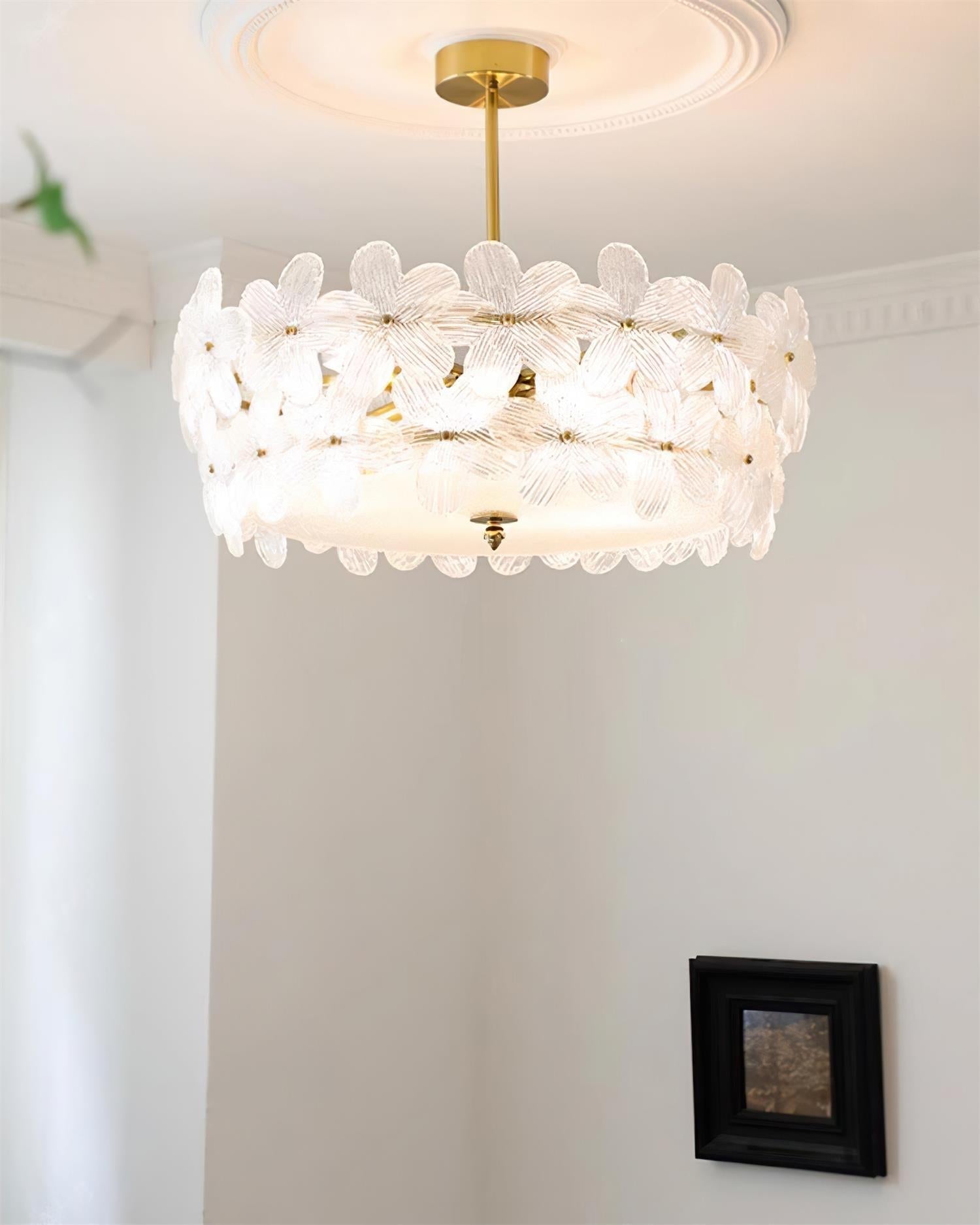 Fionel Glass Semi-Flush Mount Light - Neutralighting