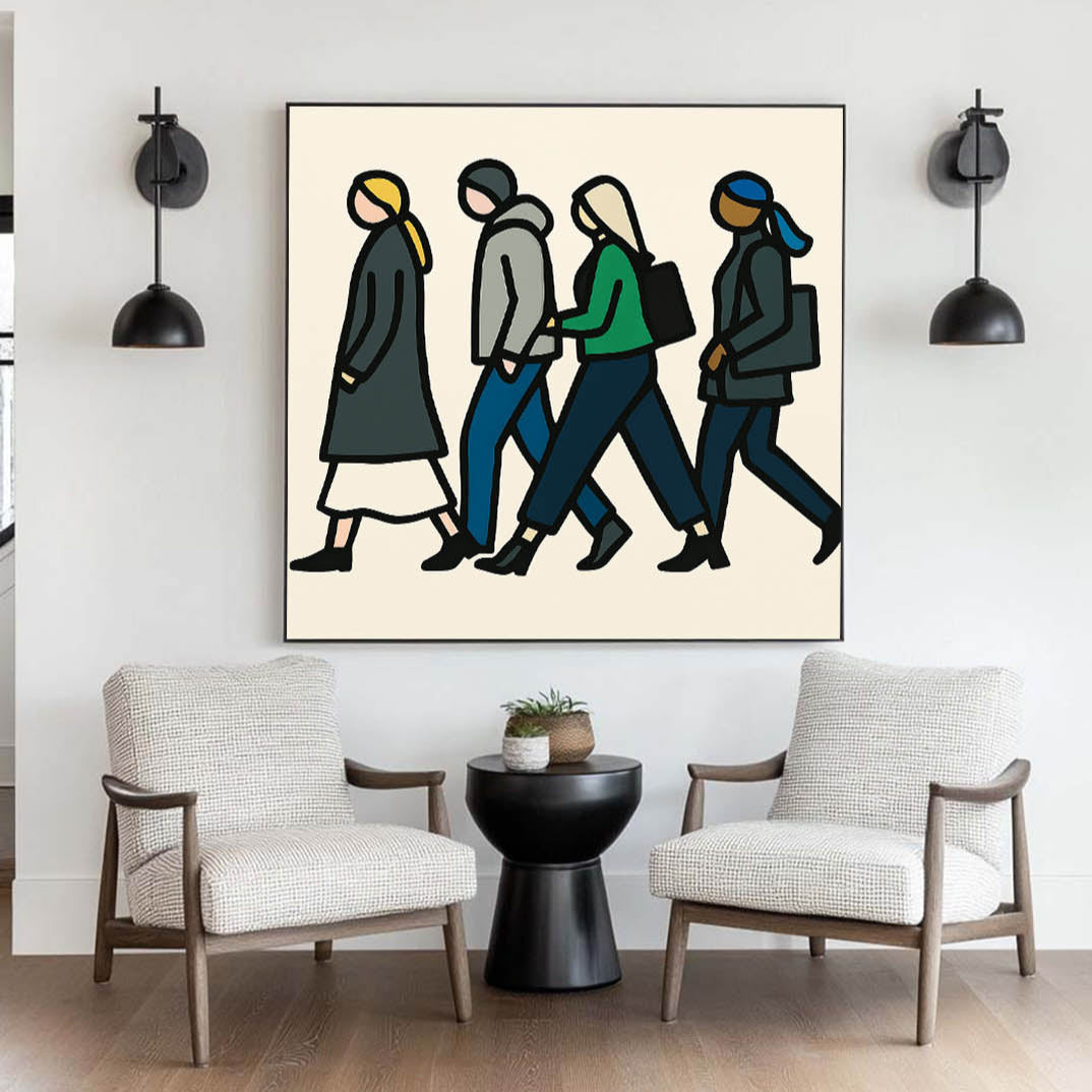 Modern Pop Painting ABAS295 - Neutralighting