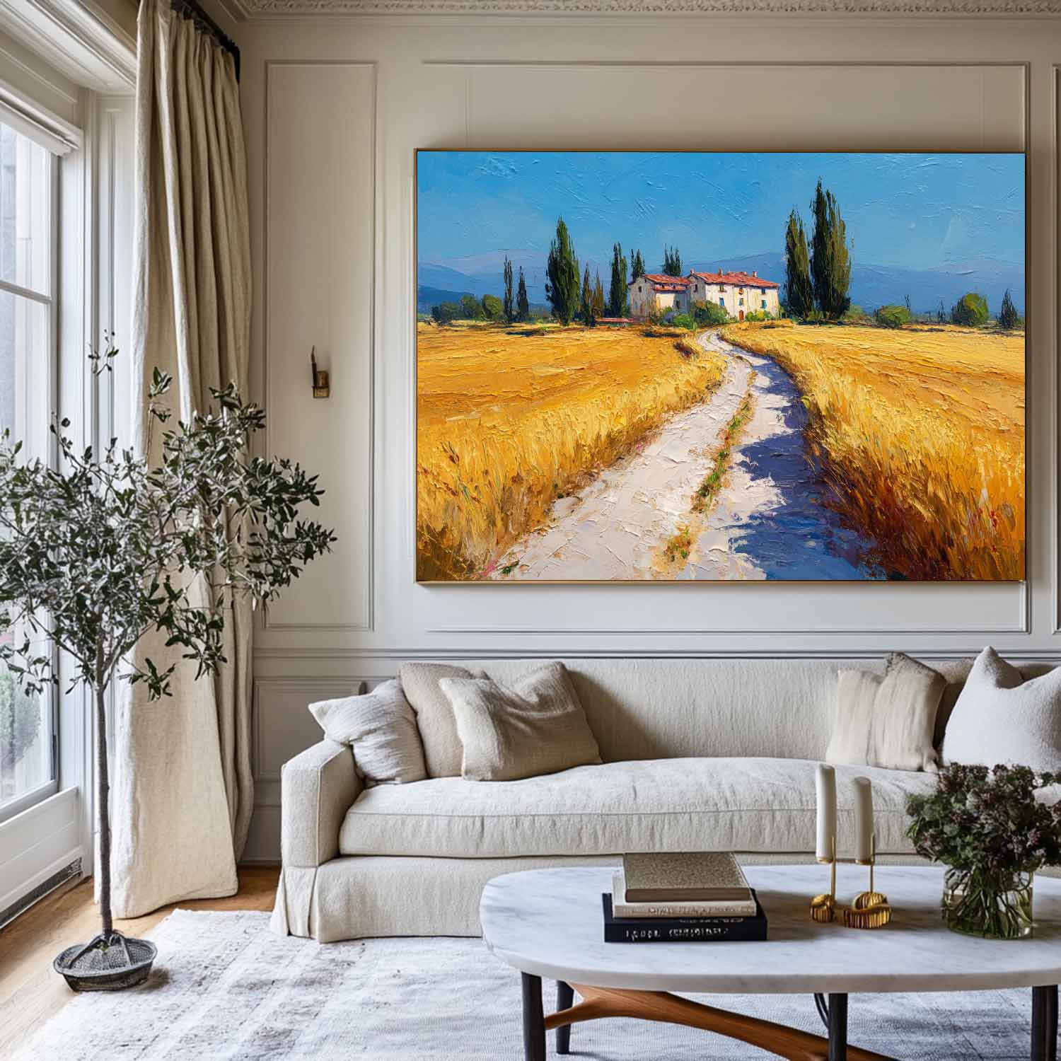 Modern Abstract Painting ABAH189 - Neutralighting