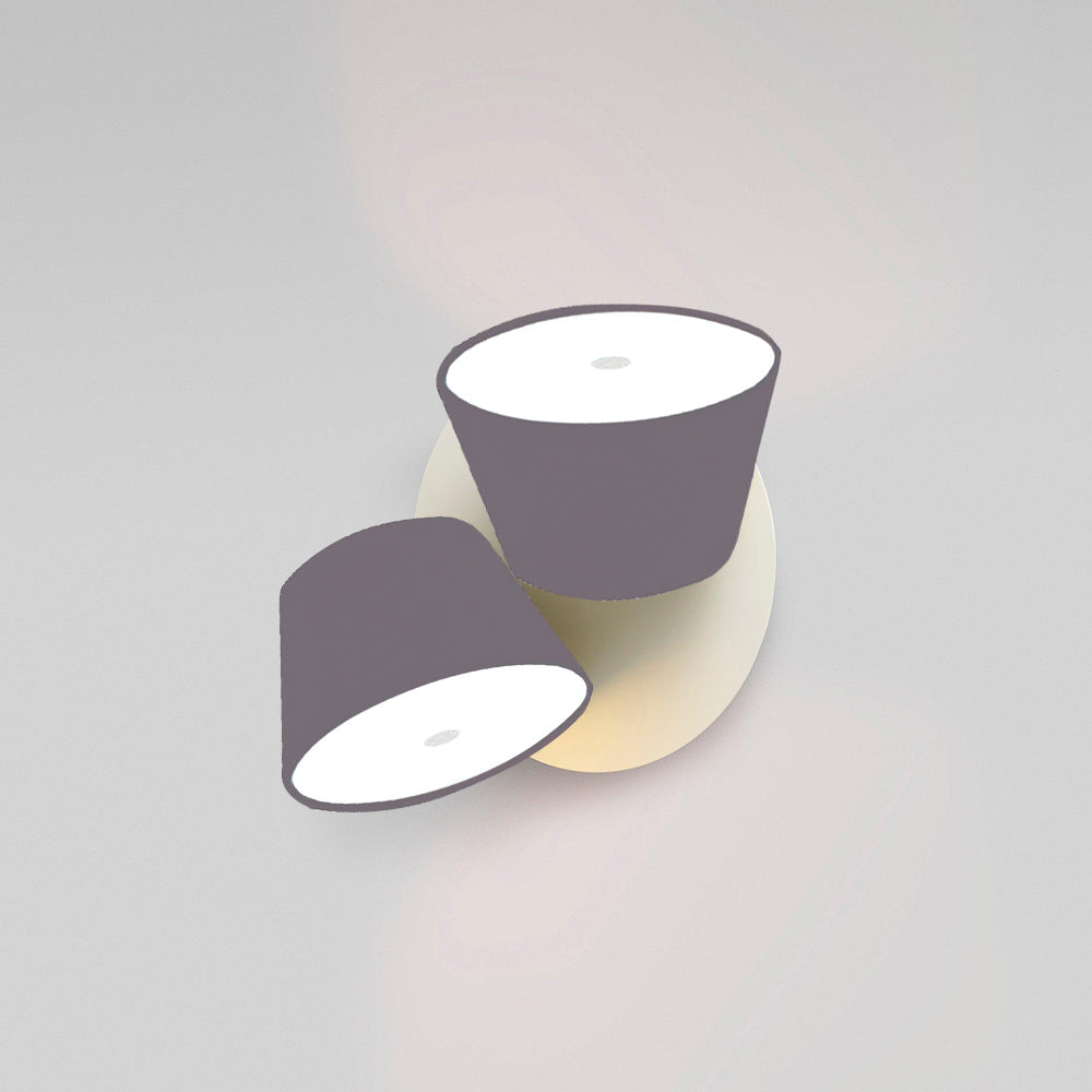 Fivra Dual Shade Wall Lamp - Neutralighting