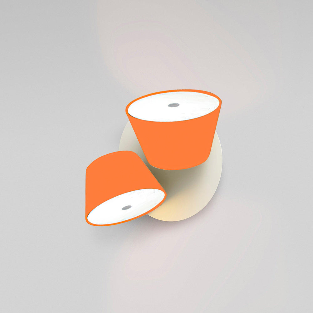 Fivra Dual Shade Wall Lamp - Neutralighting