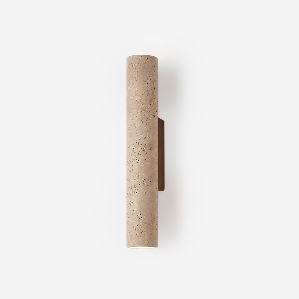 Lunaro Tall Travertine Wall Sconce - Neutralighting