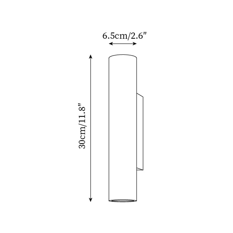 Lunaro Tall Travertine Wall Sconce - Neutralighting