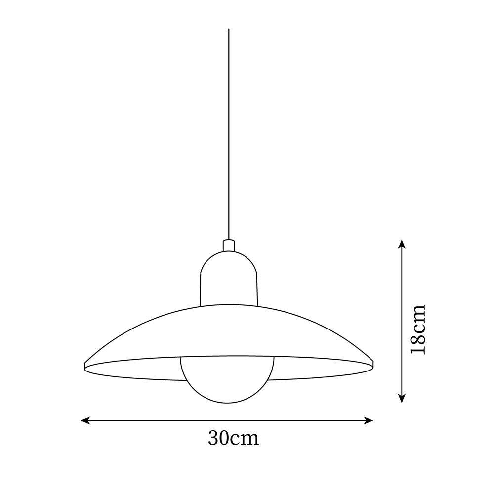 Norrin Dome Pendant Light - Neutralighting
