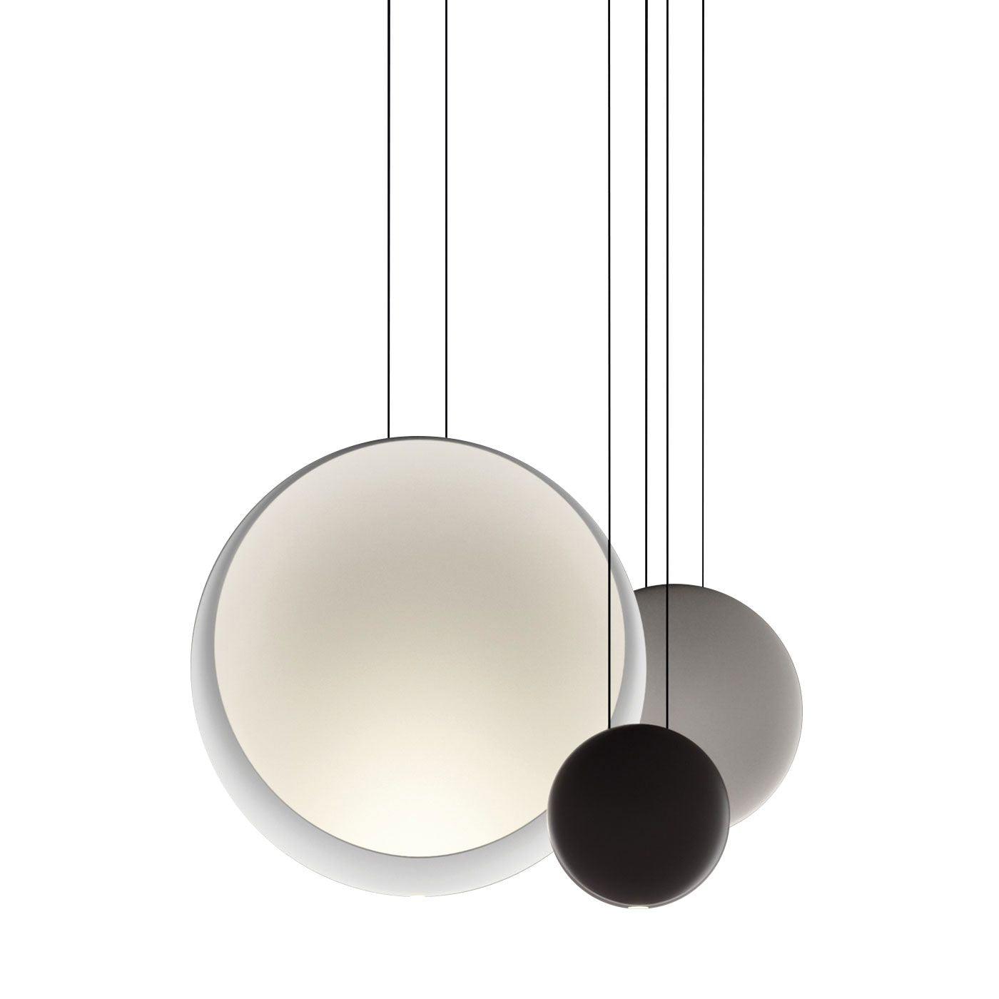 Arisha Modern Pendant Light, Metal, Black/White/Green/Gray - Neutralighting