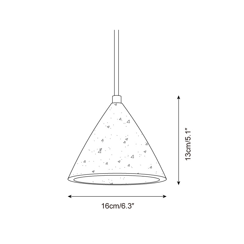Ritta Lava Pendant Light Travertine - Neutralighting