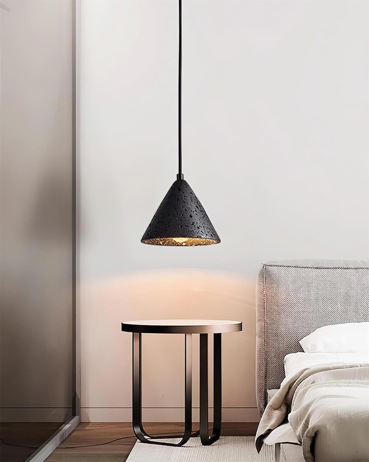 Ritta Lava Pendant Light Travertine - Neutralighting