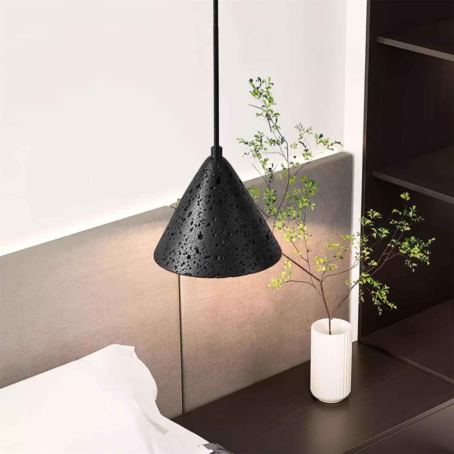 Ritta Lava Pendant Light Travertine - Neutralighting