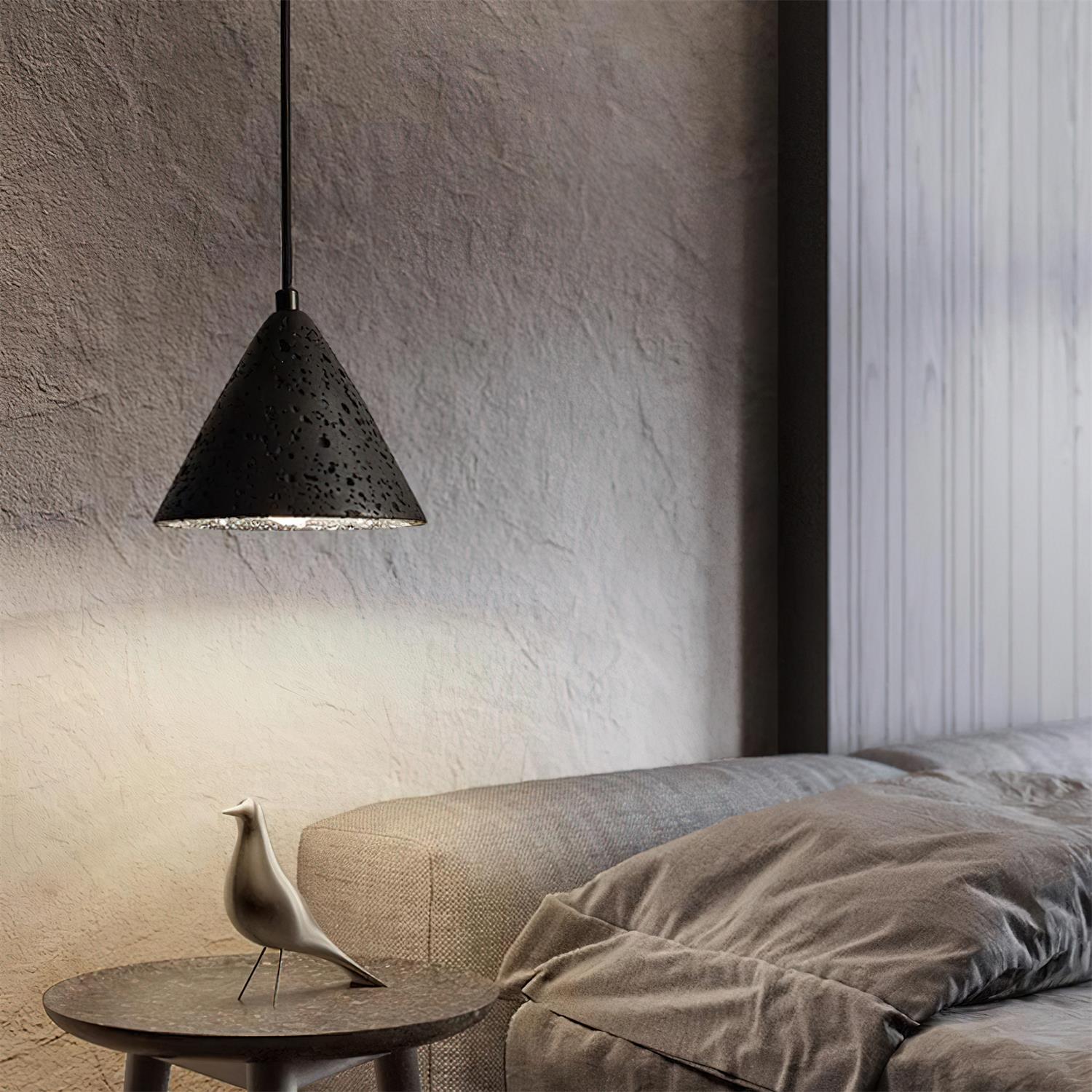 Ritta Lava Pendant Light Travertine - Neutralighting
