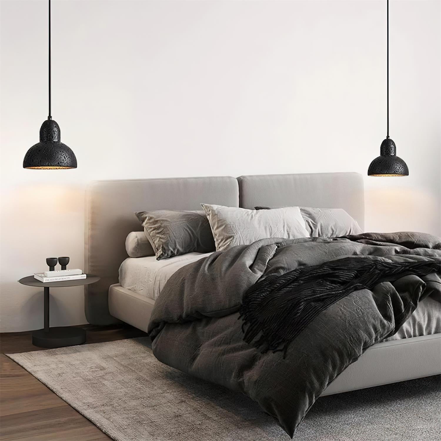 Ritta Lava Pendant Light Travertine - Neutralighting