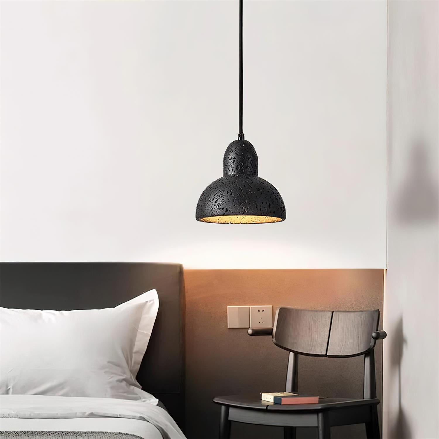 Ritta Lava Pendant Light Travertine - Neutralighting