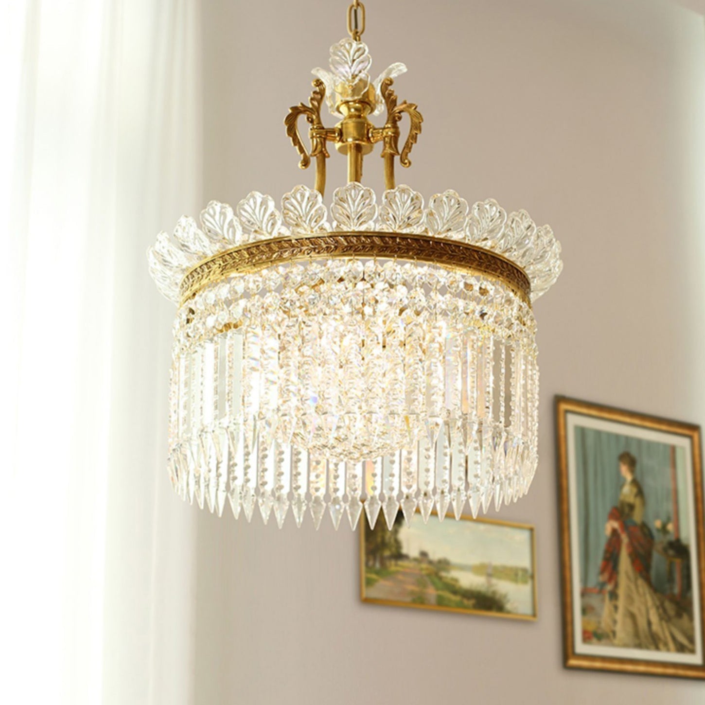 Miles Chandelier French Empire Luxury Farmhouse - Neutralighting