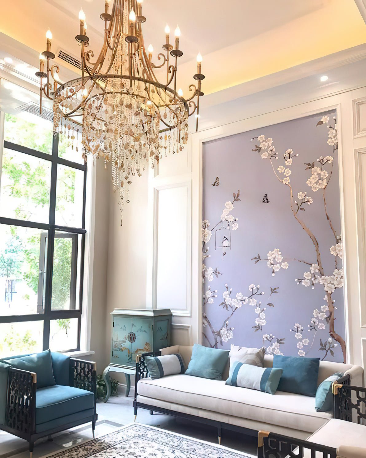 Errina Postmodern Luxury Shell Crystal Chandelier - Blowlighting