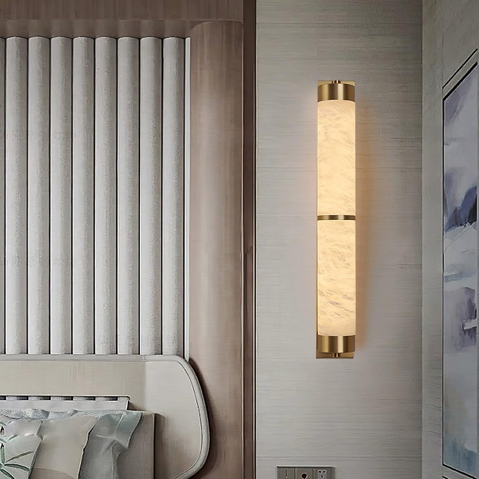 Olmirira Minimalist Alabaster Wall Light - Neutralighting