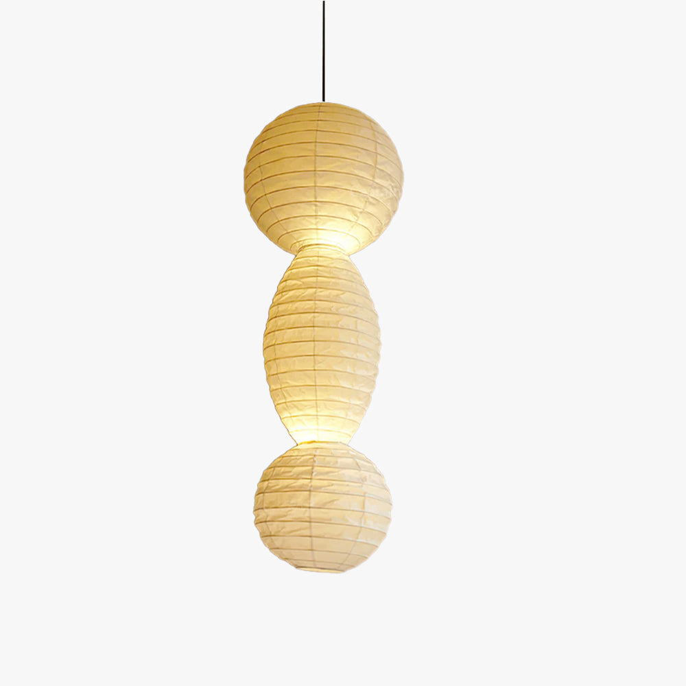 Nami Pendant Light Paper Lantern Wabi-sabi - Neutralighting