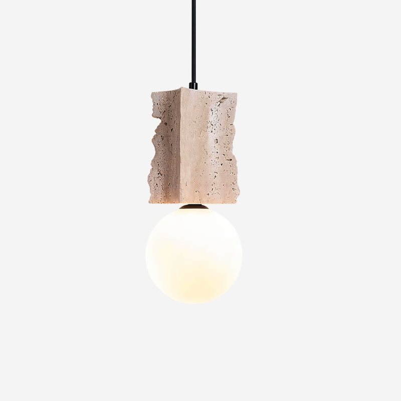 Ritta Irregulate Pendant Light Travertine - Neutralighting