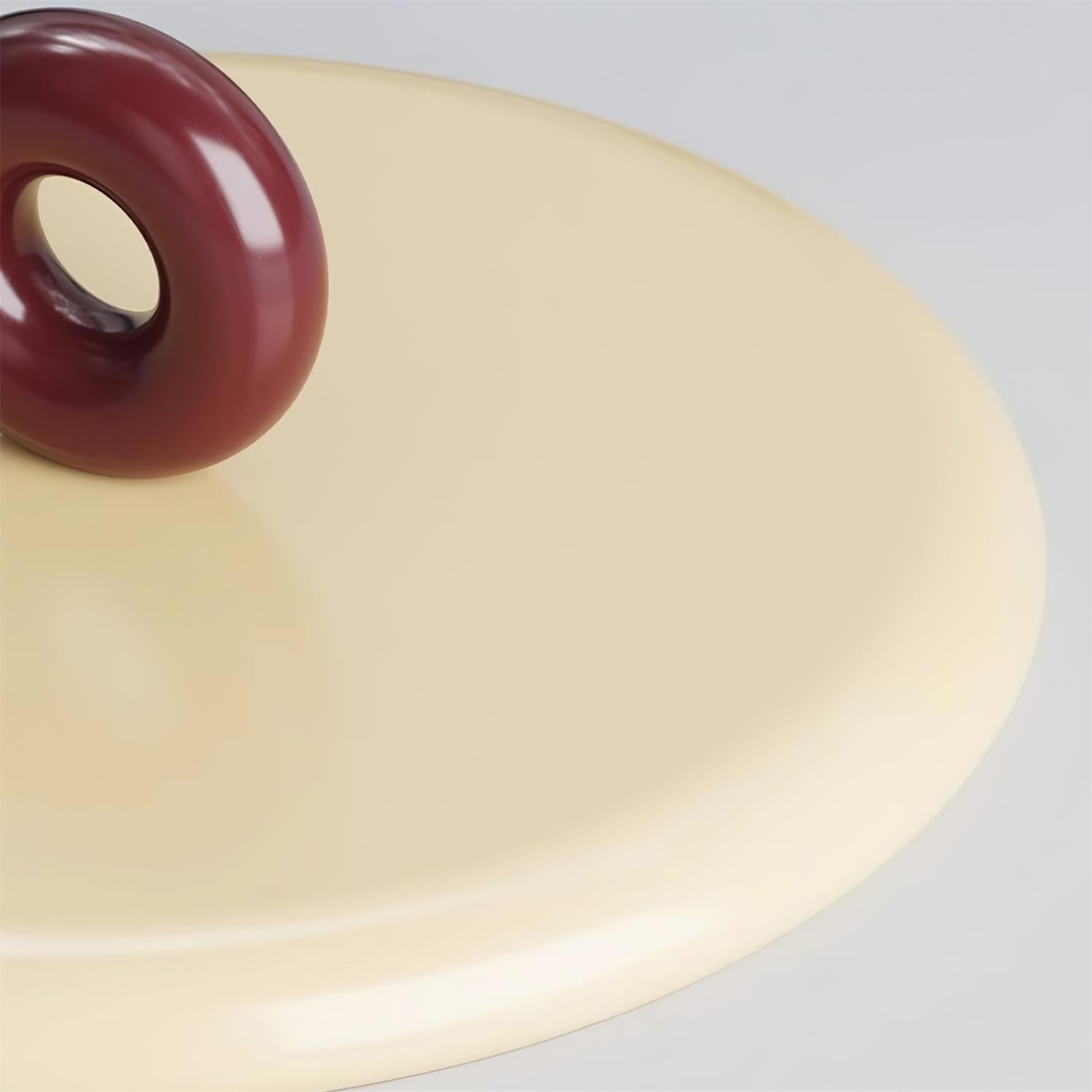 Pendant Lamp Acrylic Disc with Loop Detail Ambient Minimalist - Neutralighting
