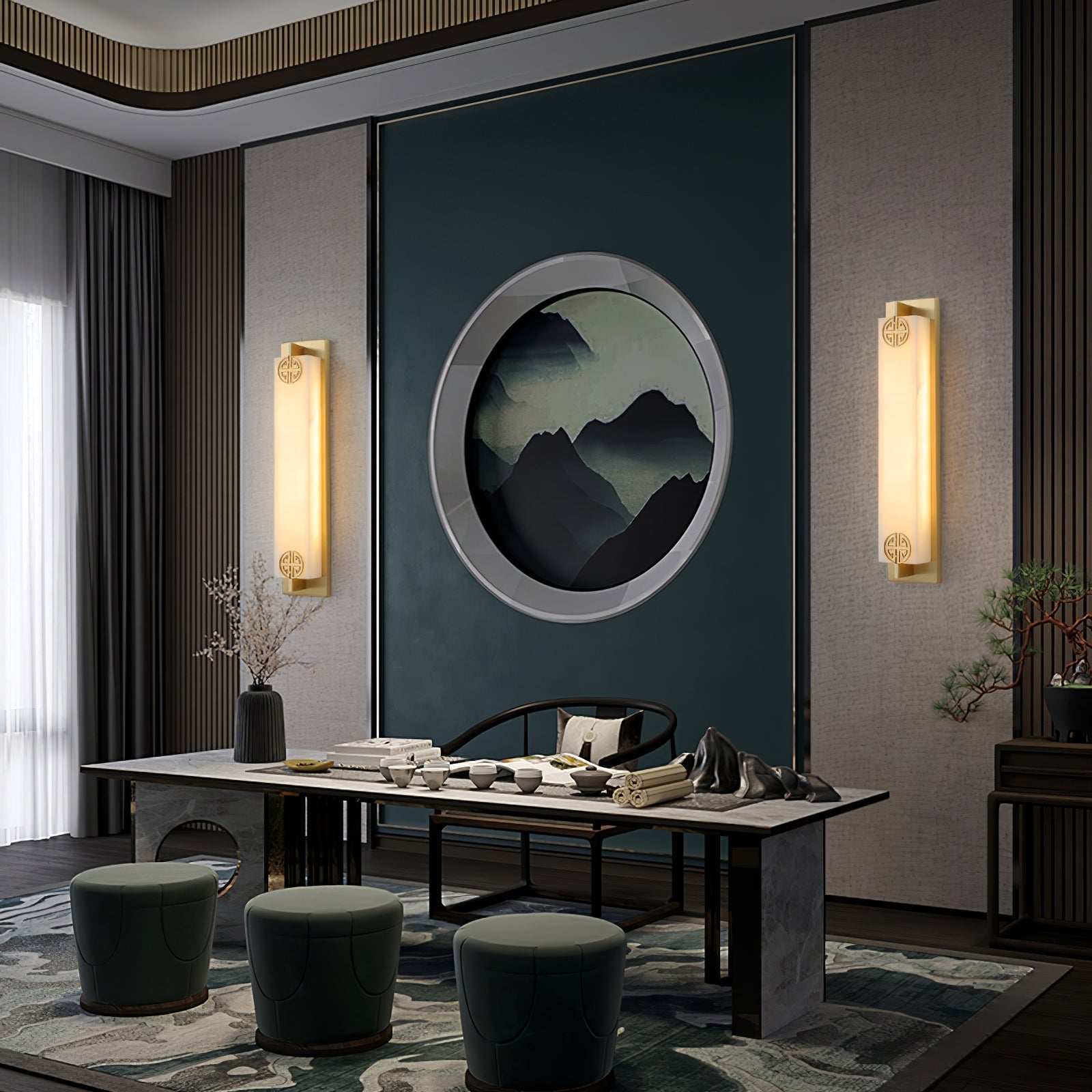 Luste Alabaster Wall Lamp 4 Style - Neutralighting