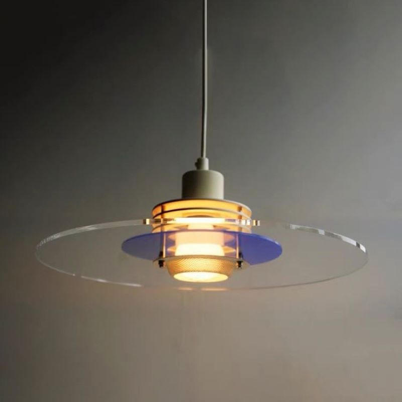 Valentina Minimalism LED Pendant Light Metal/Glass/Acrylic Bedroom - Neutralighting