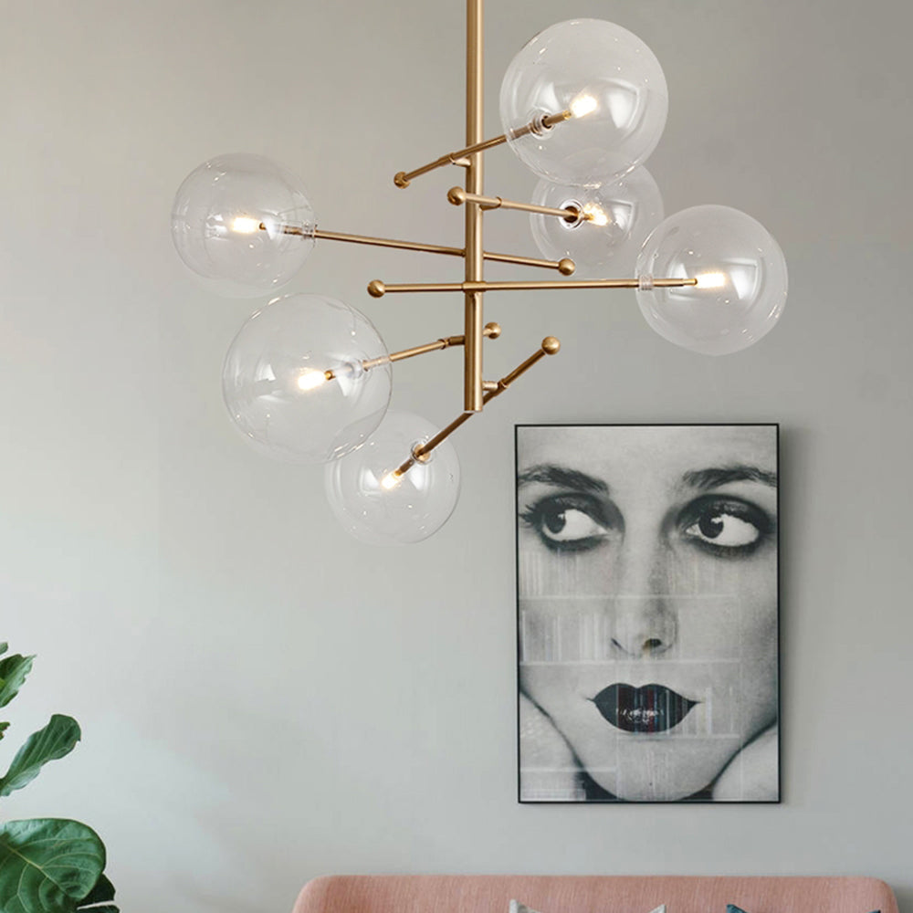Valentina Modern Nordic Clear Bubble Pendant Light - Neutralighting